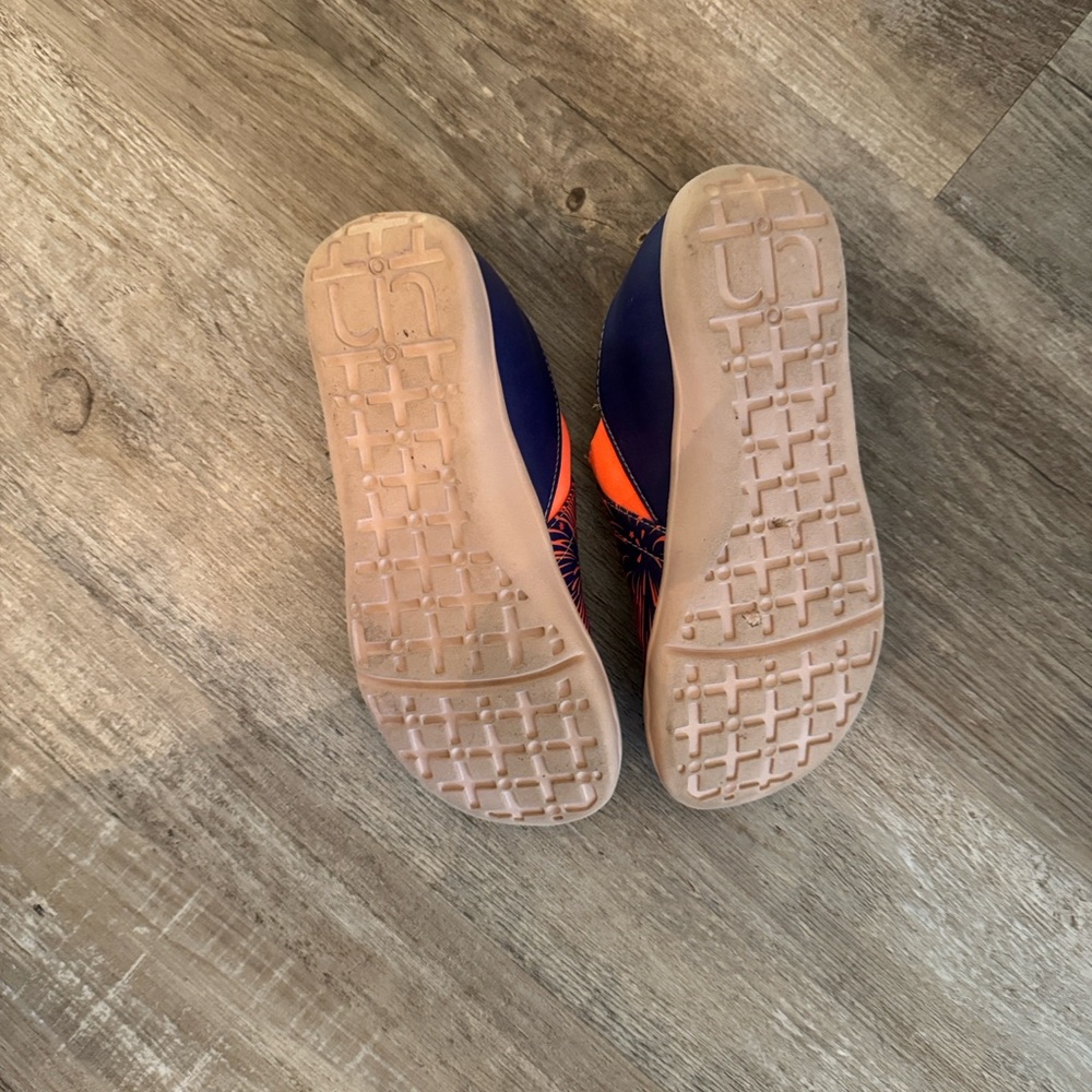 UIN SHOES SLIP ON FIREWORKS BOHO ARTISAN ARTSY COMFORT HARDLY WORN! - Picture 3 of 7
